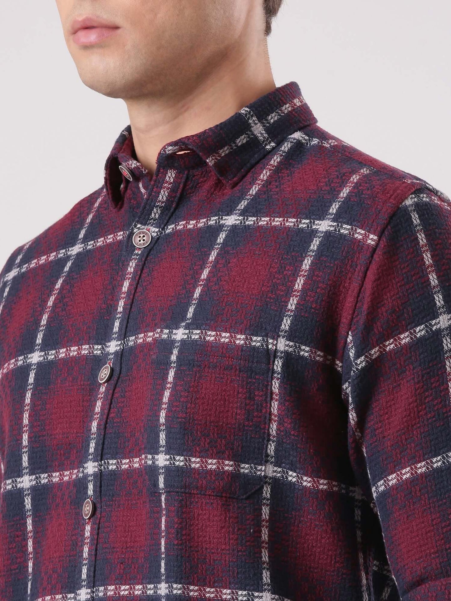 Denmark Shirt |Moisture Control + Anti Odour  CHECKEREDMAZE