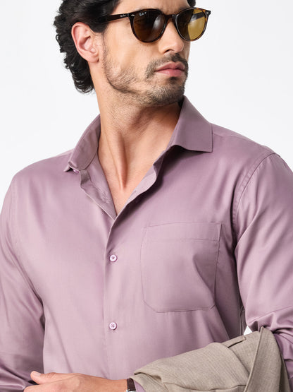 The Bamboo Dress Shirt Deep Lavender