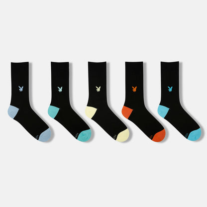 Mens Playboy Themed Crew Socks
