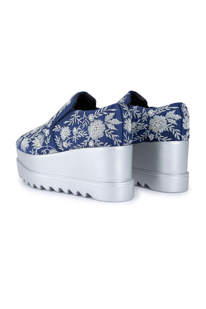 Celestial Wedge Sneakers
