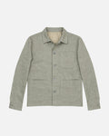 Bare Brown Linen Shacket - Olive