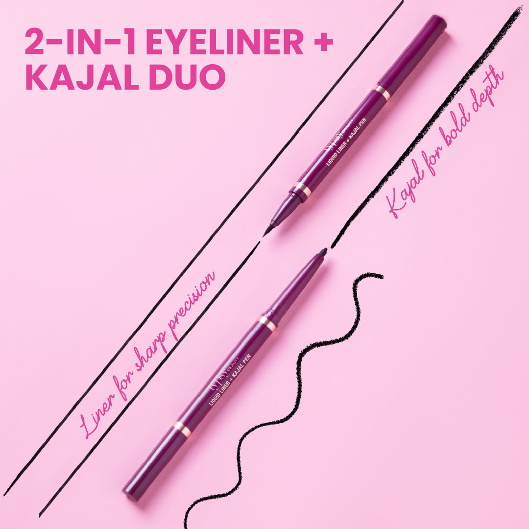 Double Shot Kajal + Eyeliner | Typsy at Broadway