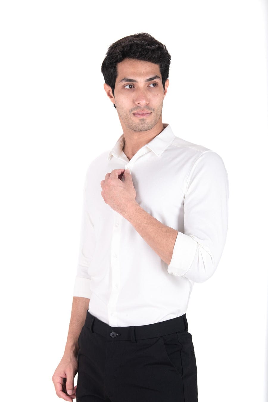 Cardinal Dobby Shirt - Soft White
