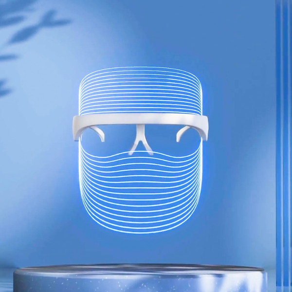 3 In 1 LED Light Therapy Face Mask | For Anti-Aging, Acne & Glowing Skin