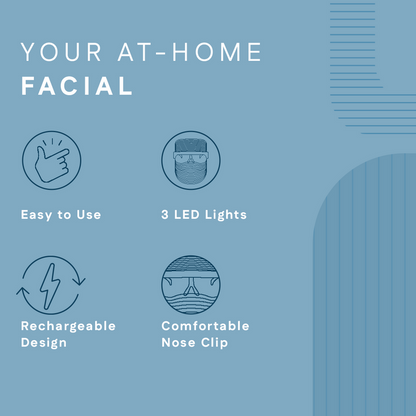 3 In 1 LED Light Therapy Face Mask | For Anti-Aging, Acne & Glowing Skin | Winston at Broadway