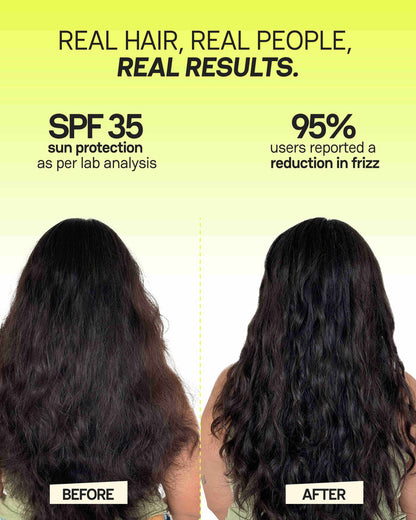 Frizz Fighting Hair Serum 
(With SPF35)