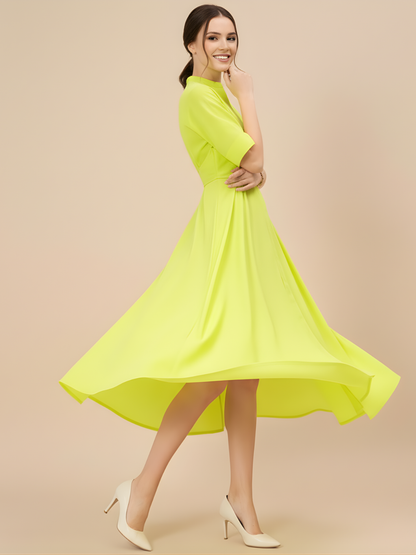 Panelled Corset Midi Dress