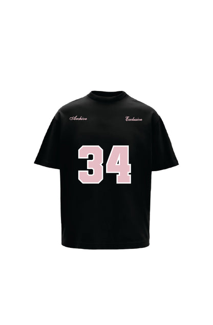 Reimagined Black Oversized T-Shirt