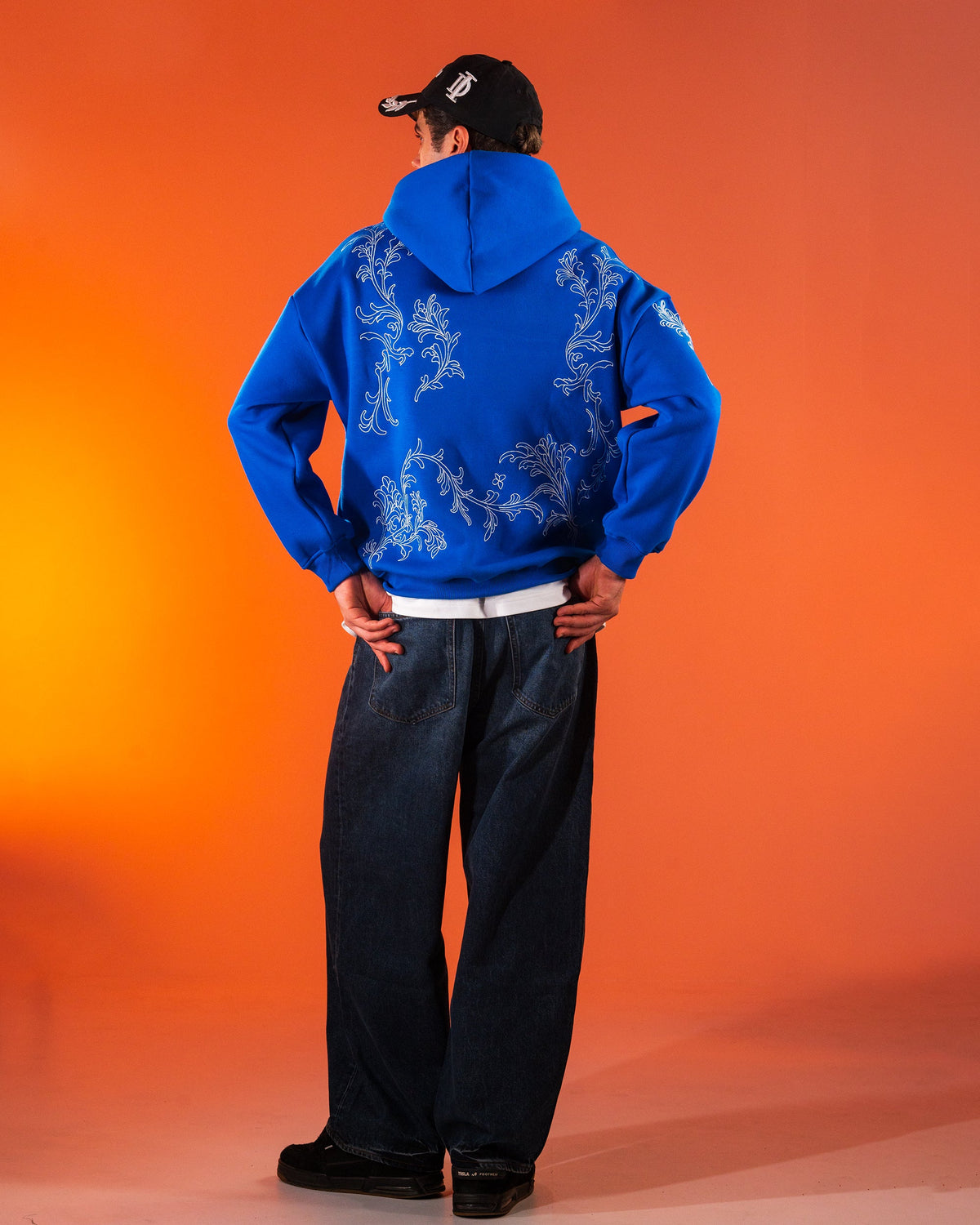 STORM LILY HOODIE - COBALT BLUE