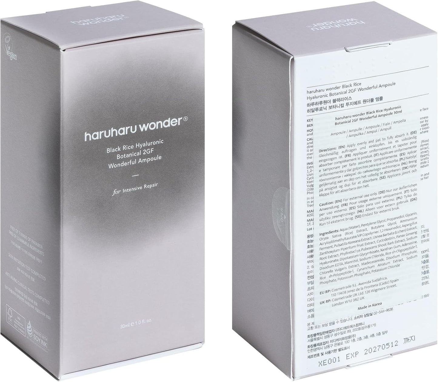 Black Rice Botanical 2GF Ampoule