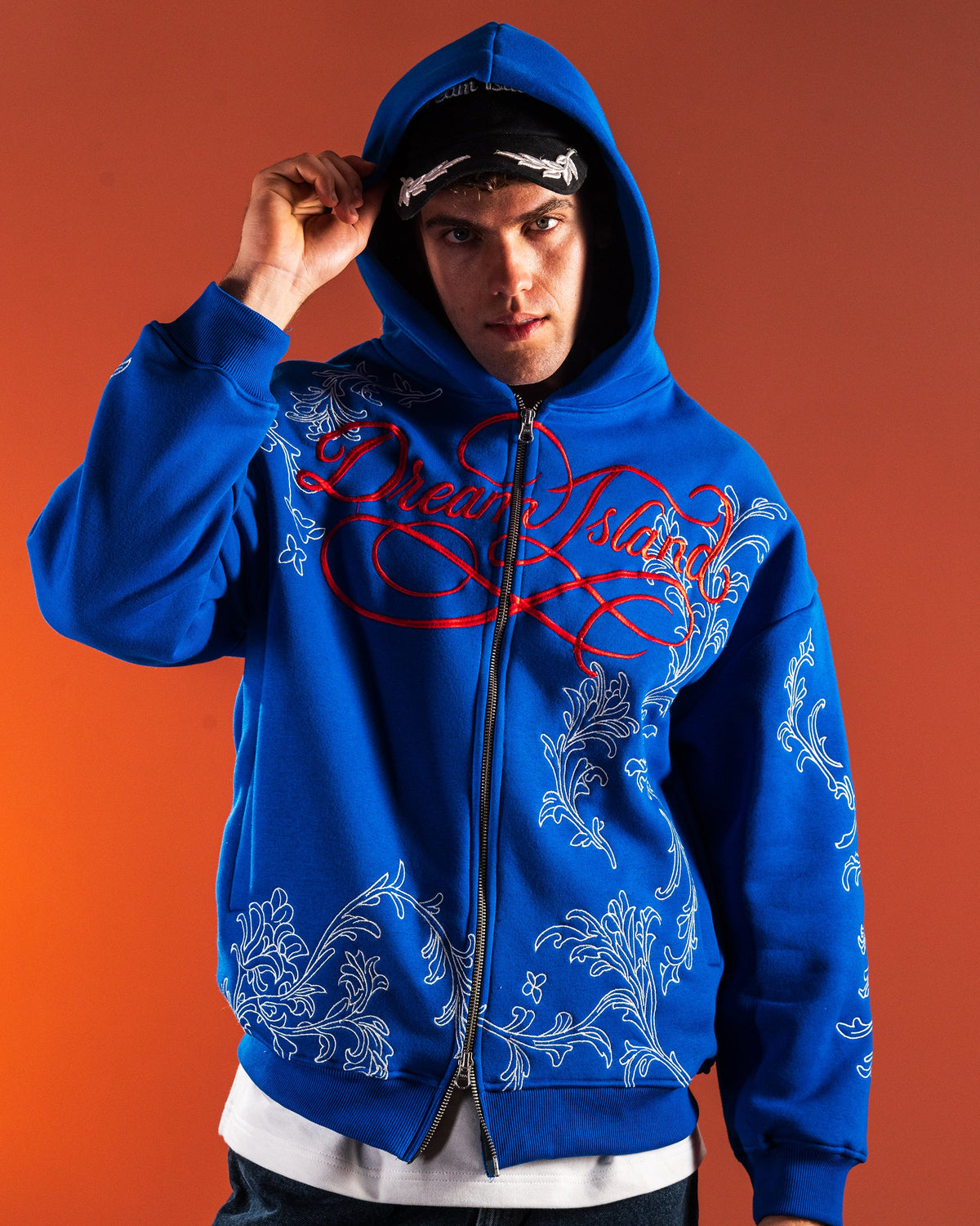 STORM LILY HOODIE - COBALT BLUE