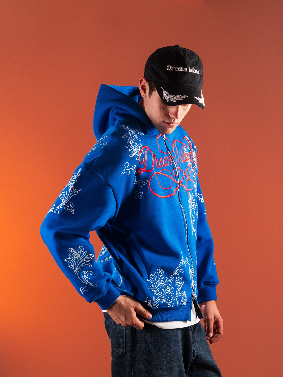 STORM LILY HOODIE - COBALT BLUE