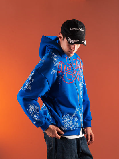 STORM LILY HOODIE - COBALT BLUE