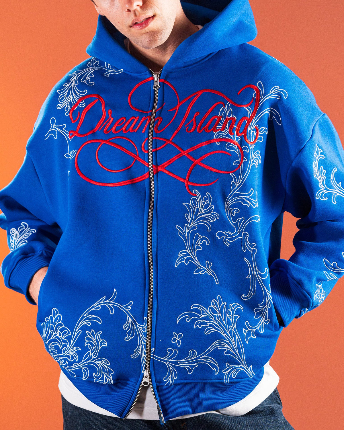STORM LILY HOODIE - COBALT BLUE