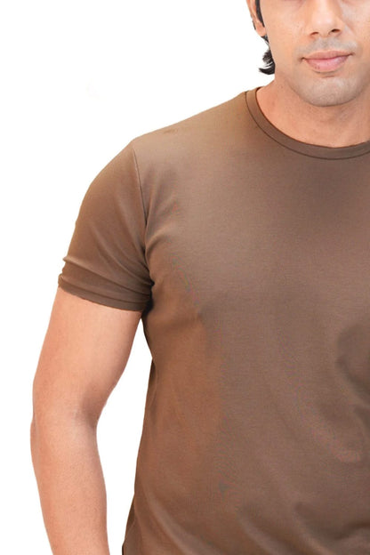 Absolute Cotton Crew - Earthy Brown