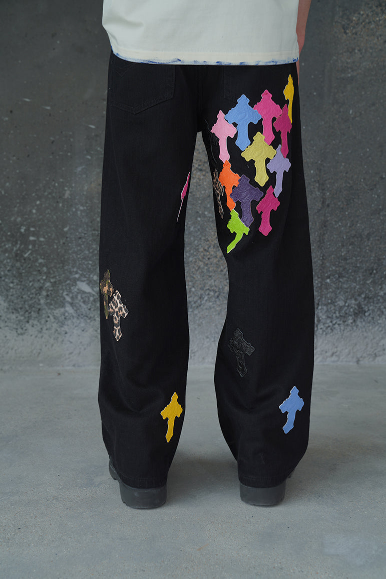 COLOUR CROSS CODE VALKYRE JEANS