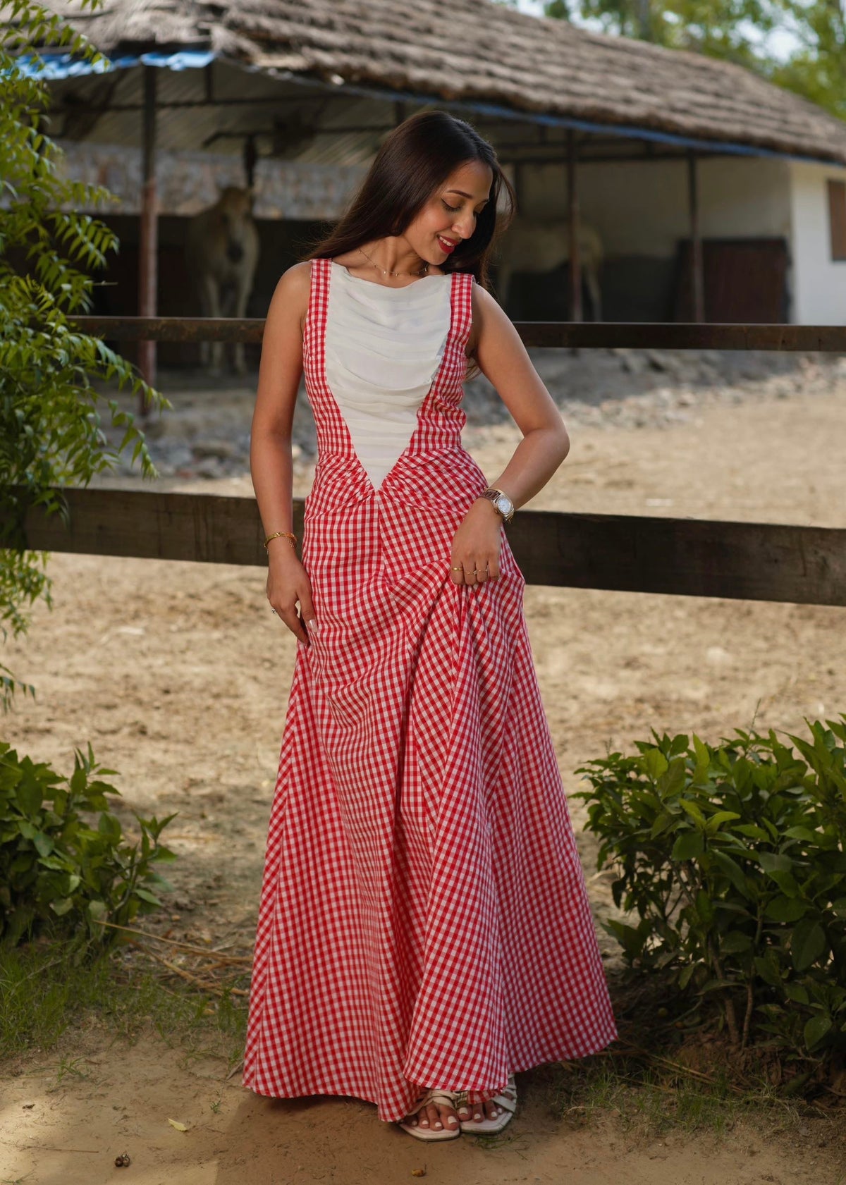 Colette gingham dress