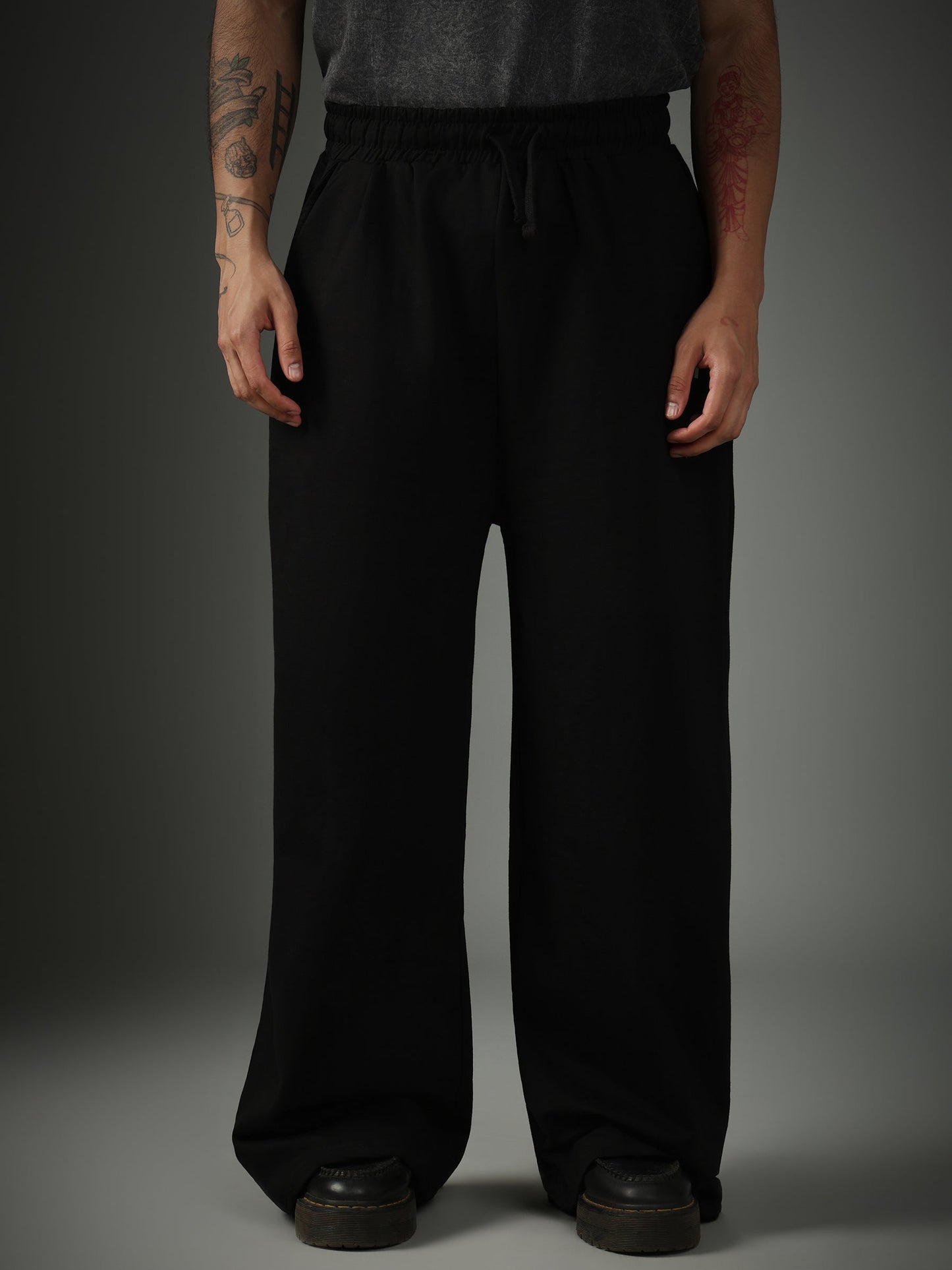 Solid Sweatpants Black