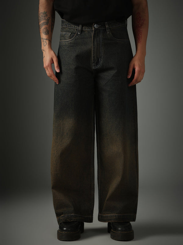 Ombre Wash Black Denims