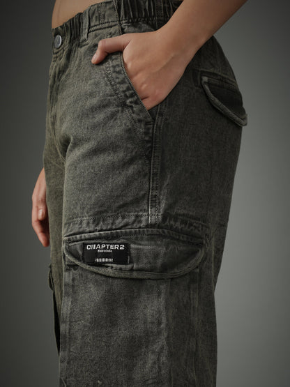 Dark Olive Utility Cargo