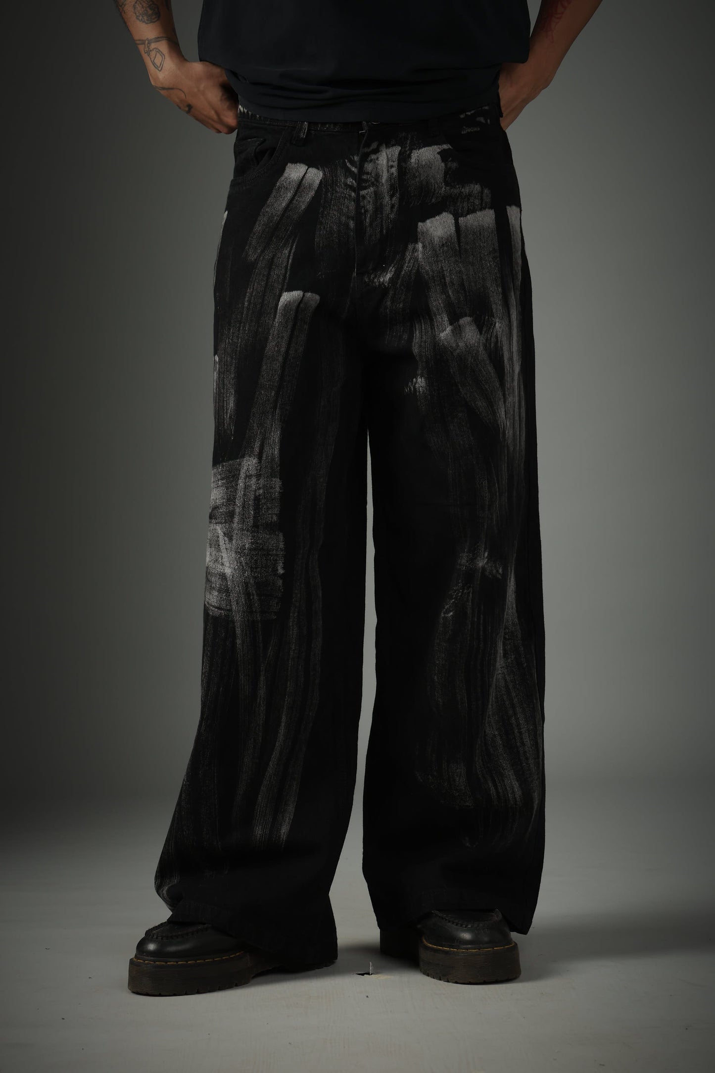 Brushed Baggy Denims