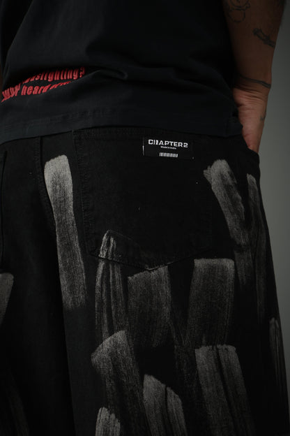 Brushed Baggy Denims