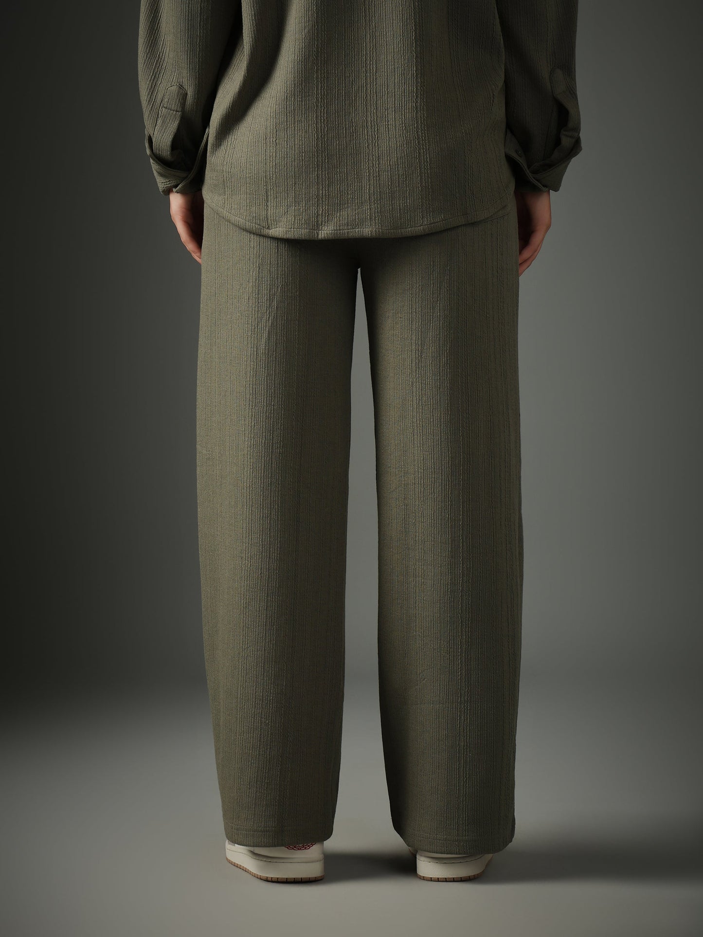 Crossknit Olive Pant