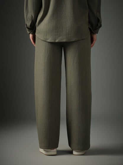 Crossknit Olive Pant