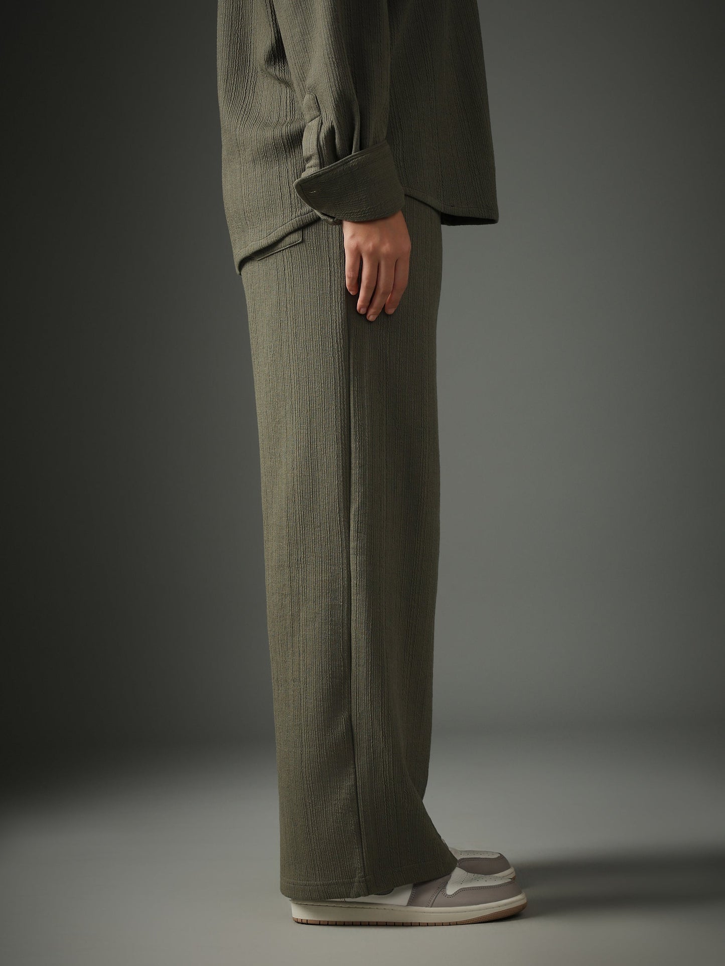 Crossknit Olive Pant