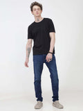 Crew Neck Tshirt | Anti Stain Anti Odor Water Repellent   MIDNIGHTELEGANCE
