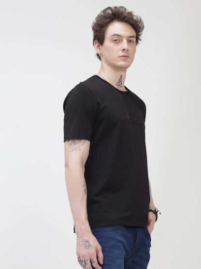 Crew Neck Tshirt | Anti Stain Anti Odor Water Repellent   MIDNIGHTELEGANCE