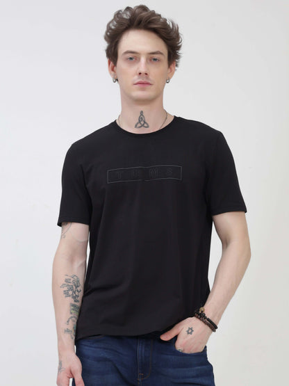 Crew Neck Tshirt | Anti Stain Anti Odor Water Repellent   MIDNIGHTELEGANCE
