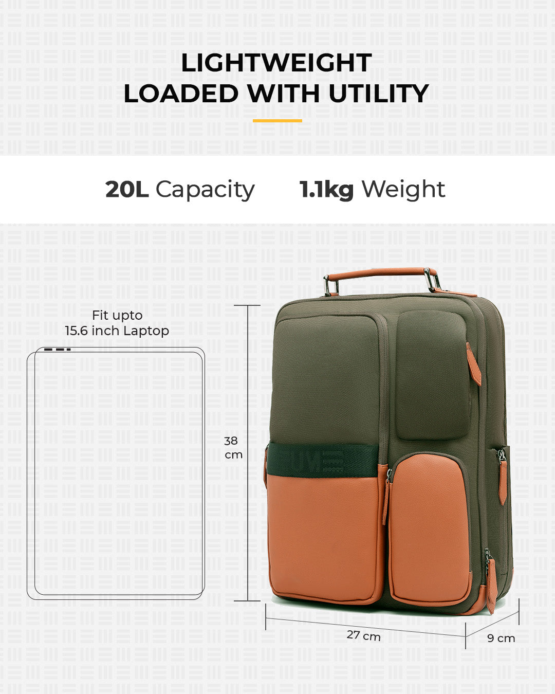 Eclipse 20L Laptop Backpack