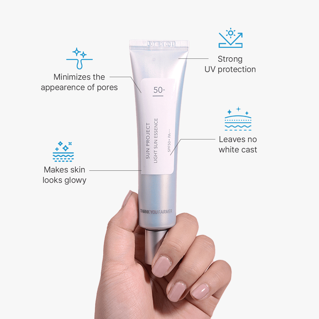 Thank You Farmer Sun Project Light Sun Essence SPF50+ PA+++ | Thank You Farmer at Broadway