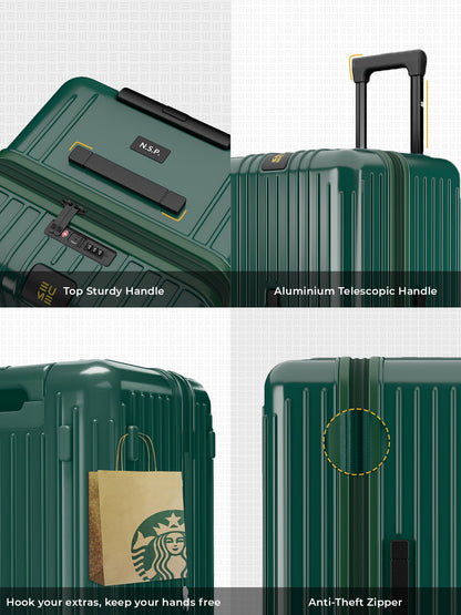 Trunk Check-In Plus- Pine Green