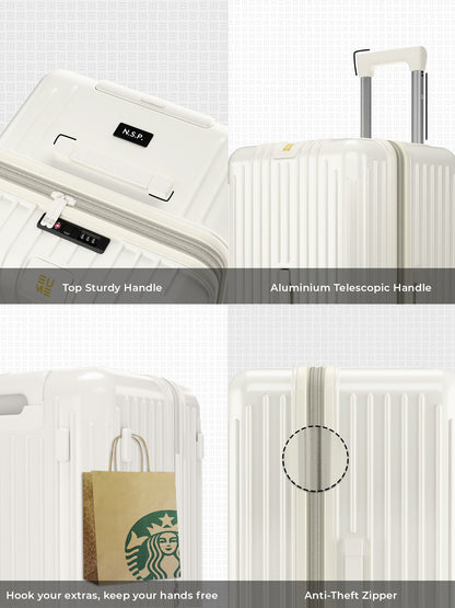 Trunk Check-In Plus- Vanilla White