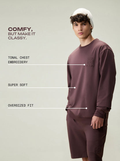 Brown Everywear Sweatshirt