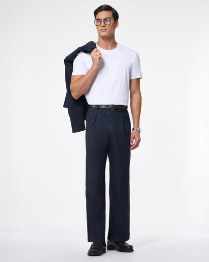 The Shark Skin Relaxed Pant Navy