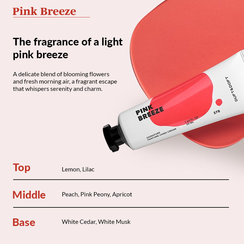 Duft & Doft Signature Perfume Hand Cream Pink Breeze (50ml)