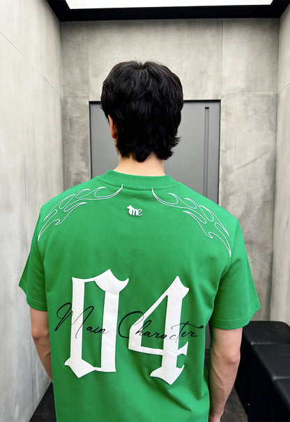 Culture Green Heavyweight-Oversized T-Shirt