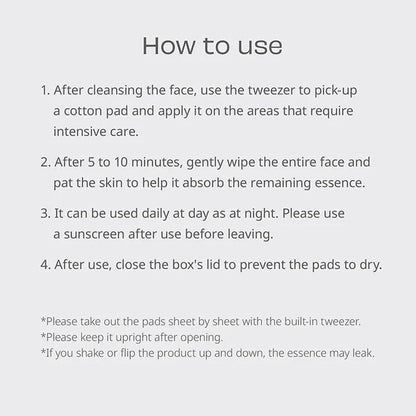 House of Hur Clearing Skin Prep Essence Pad 140ml | House Of Hur at Broadway