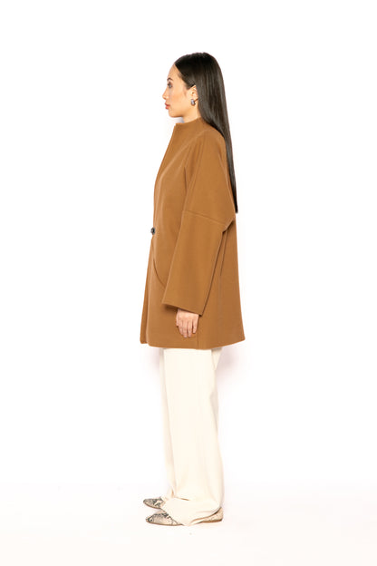 Contemponari-Archer Jacket-Brown