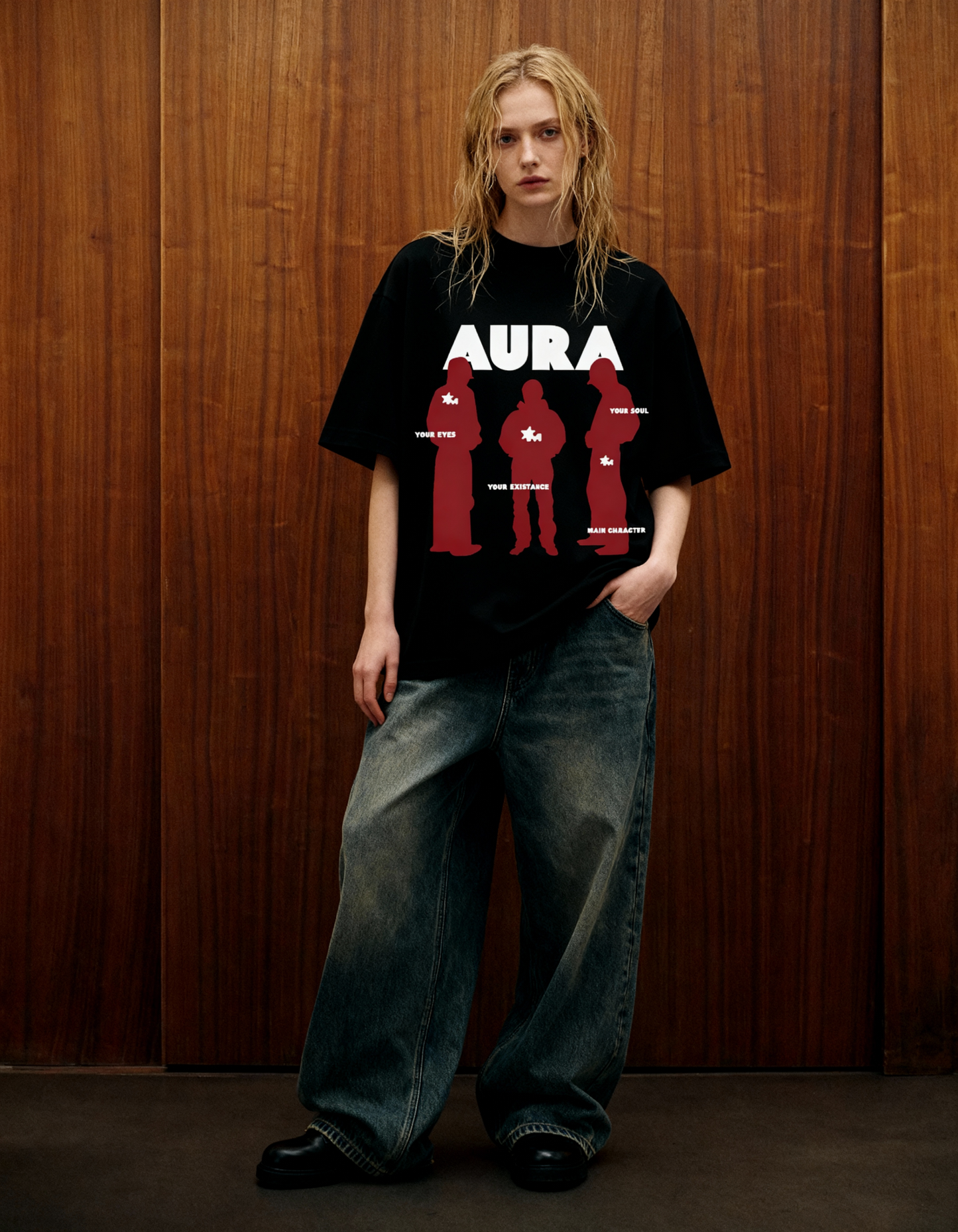 Aura Heavyweight-Oversized T-Shirt