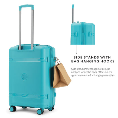 Carriall Drift( PP ) Blue hardsided 28 inch check-in luggage