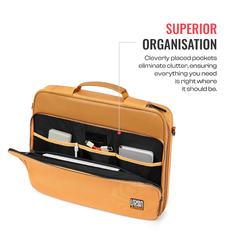 Cruze Satchel -Orange-Medium | Urban Jungle at Broadway