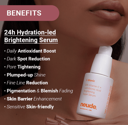 C - Bionic 20% Vitamin C Face Serum - Neude Skin
