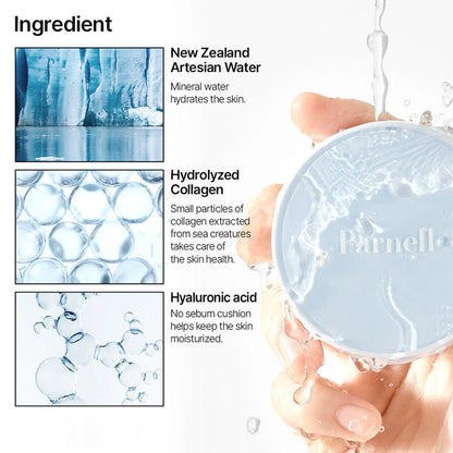 Parnell Glacial Biome Water No-Sebum Cushion