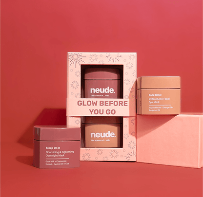 Glow Before You Go Gift Kit - Neude Skin