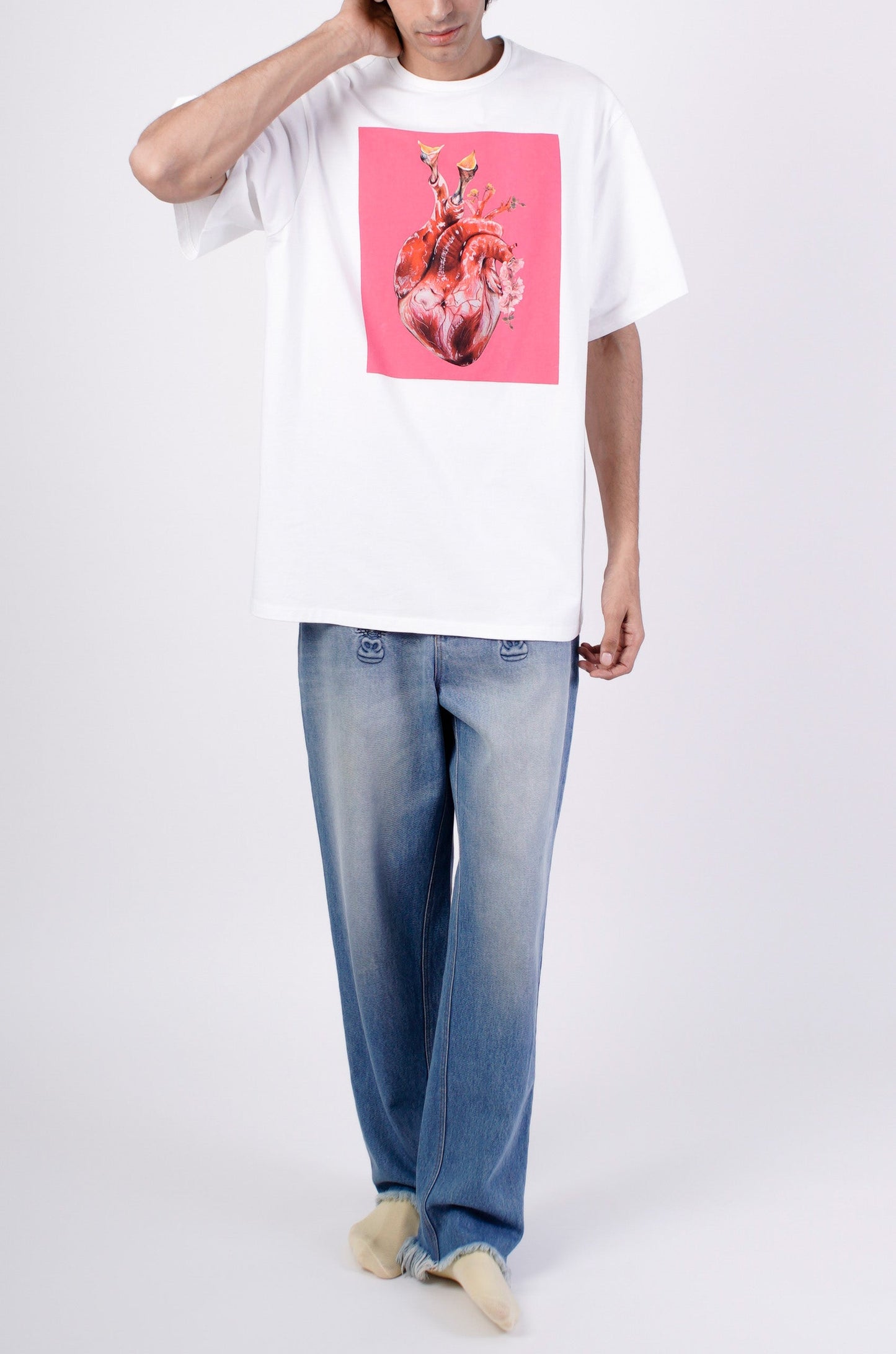 Birth Of A Heart' T-Shirt (White) | Huemn at Broadway