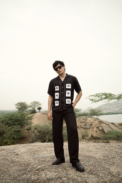 Zimwi Linen Straight Pants